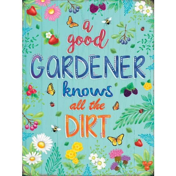 A Good Gardener Metal Sign 400 x300mm
