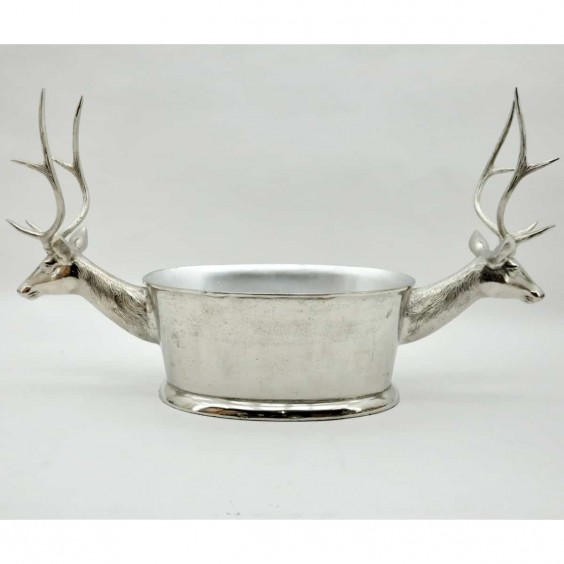 37CM REINDEER CHAMPAGNE BUCKET