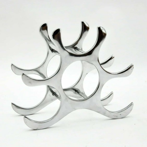6 BOTTLE WINE RACK 23x12x28cm