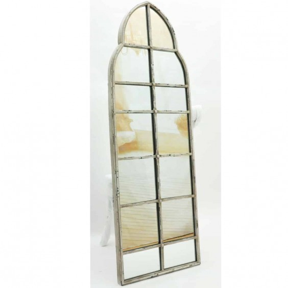 145CM RUSTY WALL MIRROR