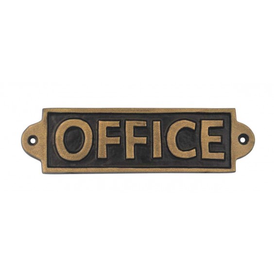 OFFICE - METAL SIGN