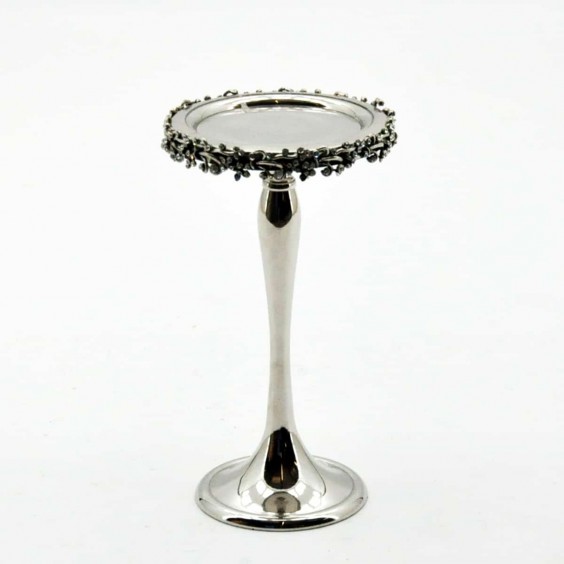 27CM ALUMINIUM CANDLE HOLDER-RING DESIGN