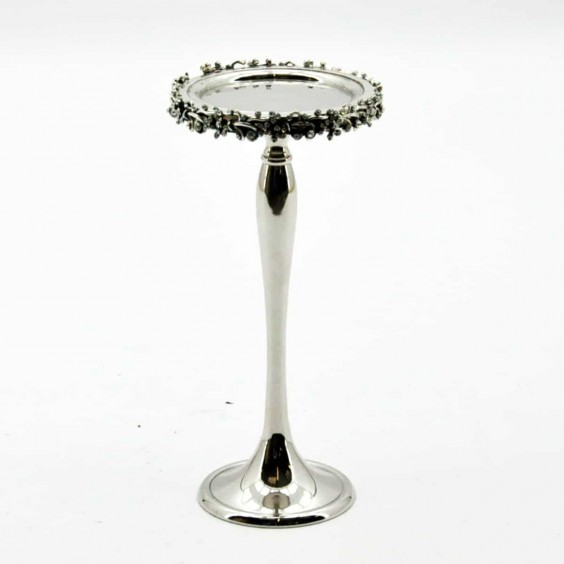 30CM ALUMINIUM CANDLE HOLDER-RING DESIGN