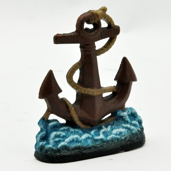 18CM CAST IRON ANCHOR DOORSTOP