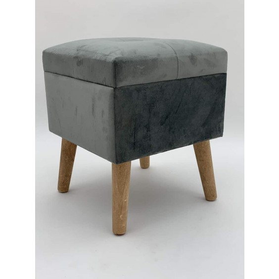 GREY WOODEN TRUNK