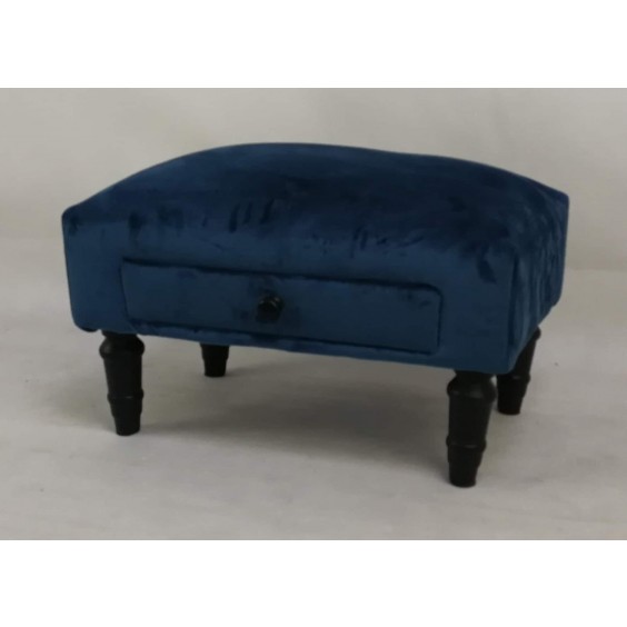 LEATHER STOOL