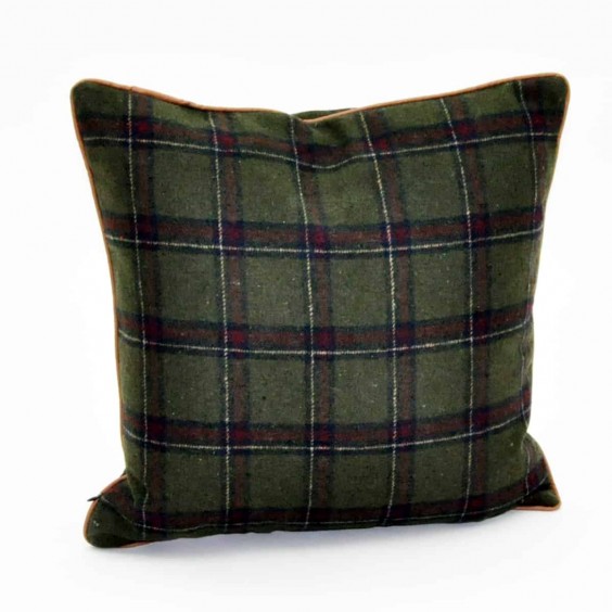 45 X 45CM GREEN/BLUE CUSHION