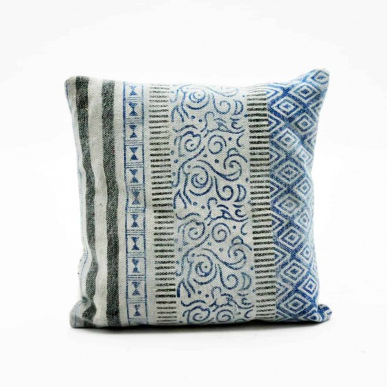 STONE WASHED COTTON DURRY CUSHION COVER
