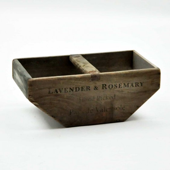 38X20X15CM LAVENDER PICKING BOX