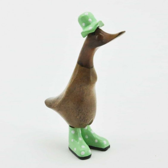20cm COLOURFUL HATS AND BOOTS DUCKS