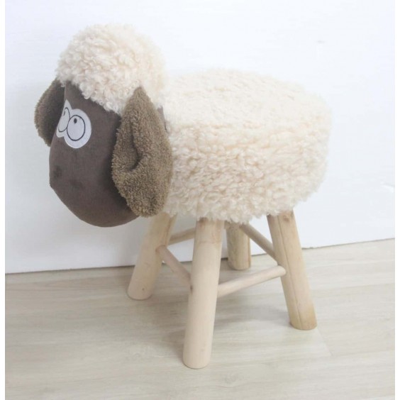 60CM SHEEP STOOL