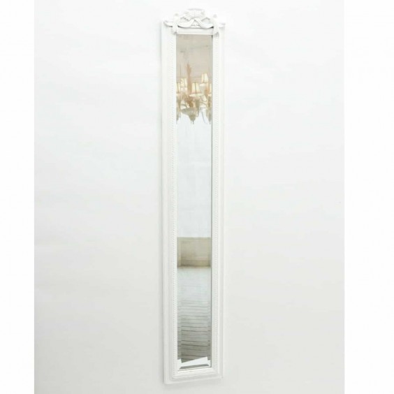 13 X 109CM MATT WHITE MIRROR