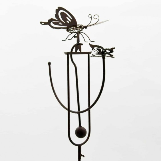 52" BUTTERFLY GARDEN SPINNER