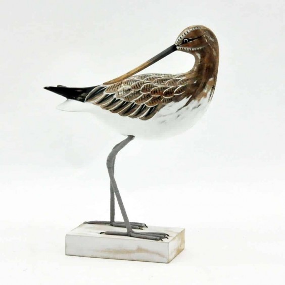 CURLEW BIRD 32x24x8cm