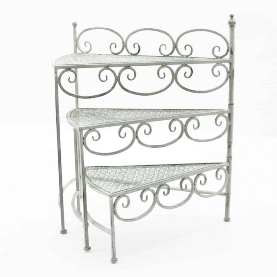 67CM LEAD COLOUR PLANT STAND