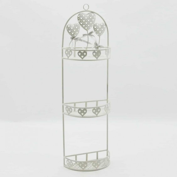 HEART DESIGN WALL RACK