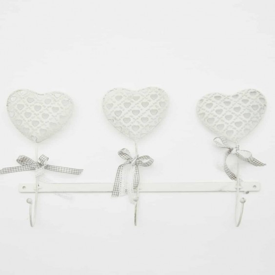 HEART DESIGN WALL HEART HOOKS