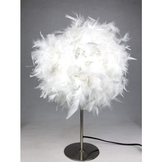 60CM WHITE TABLE LAMP