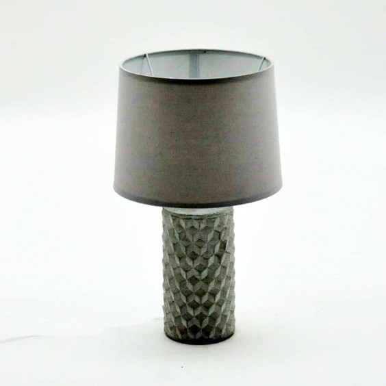 LAMP AND SHADE 38cm