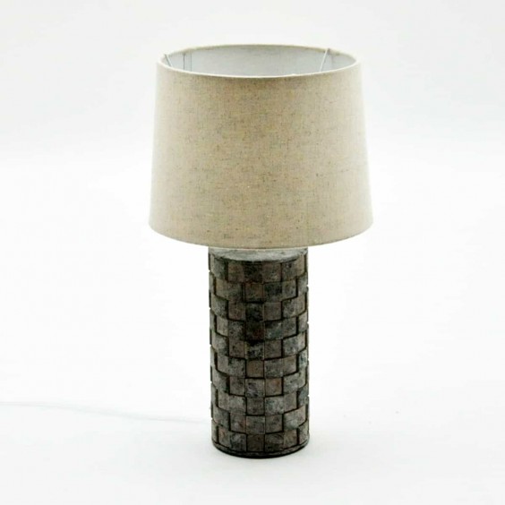 LAMP AND SHADE 38cm