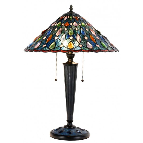 18" TIFFANY LAMP 64x44x44cm