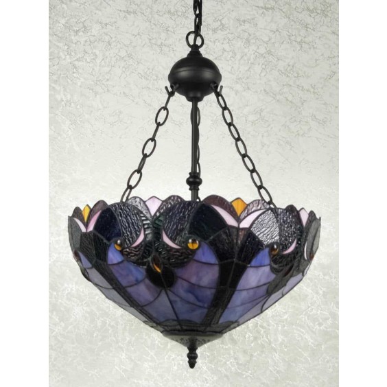 18" UP LIGHTER SHADE TIFFANY LAMP