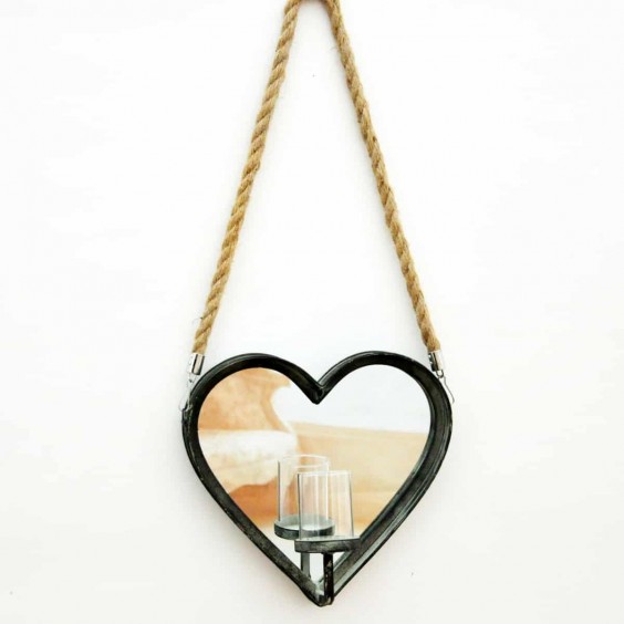 HANGING HEART H 25 cm W 25 cm D 10 cm