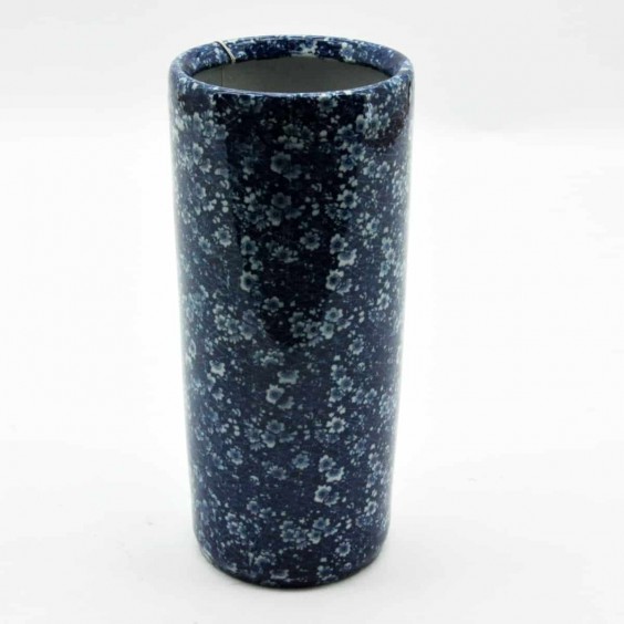 18" BLUE WHITE UMBRELLA STAND
