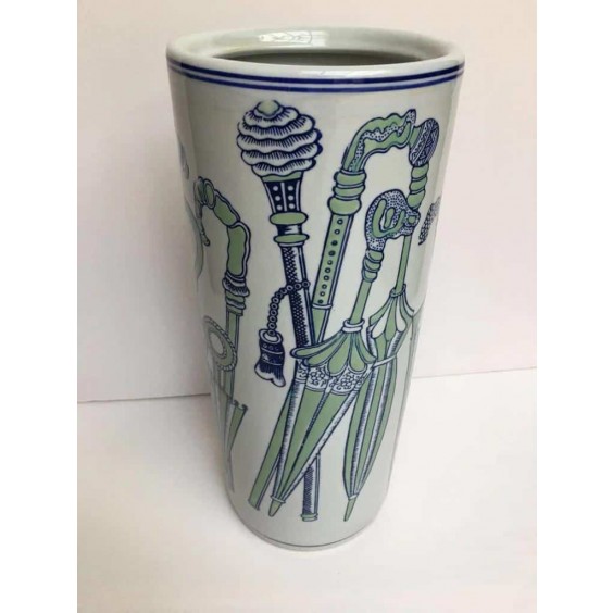 18"'GREEN UMBRELLA' DESIGN UMBRELLA STAND