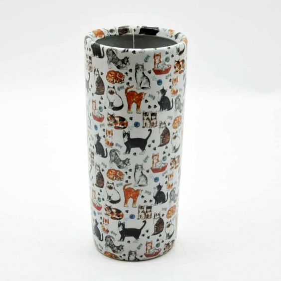 18"ROUND ASSORTED CATS UMBRELLA STANDS