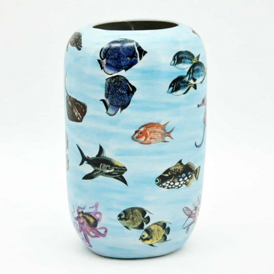 14" SEALIFE VASE