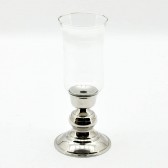 40/35/30CM SET 3 SILVER CANDLESTICKS