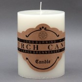 15CM CHURCH CANDLE-BURN TIME 170-CTN 6