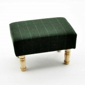 LADIES FABRIC FOOTSTOOL WITH DRAWER