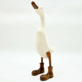 70CM CREAM DUCK WEBBED FEET