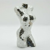 60CM SILVER MOSAIC BODY