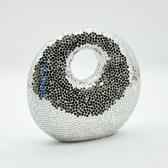 50CM SILVER MOSAIC ORNAMENT
