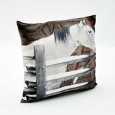 45 X 45 WINTER PONY CUSHION