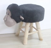 40CM MONKEY FOOTSTOOL