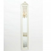 13 X 109CM ANTIQUE WHITE MIRROR