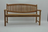 150CM 3 SEAT OVAL BACK BENCH