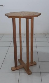 110CM OCTAGONAL BAR TABLE