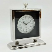TWO TONE FINISH TABLE CLOCK 36x30x5cm