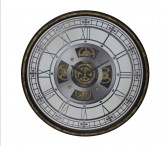 50CM WALL CLOCK WITH MOVING GEARS