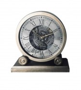 35CM TABLE CLOCK WITH MOVING GEARS