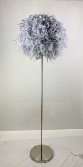 150CM GREY STANDARD LAMP