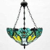 18" UP LIGHTER SHADE TIFFANY LAMP