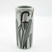 18" BLACK AND WHITE UMBRELLA STAND