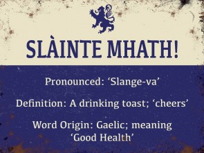 Slainte Mhath Metal Sign 400 x300mm