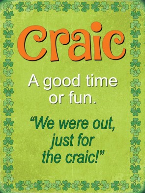 Craic Metal Sign 400 x300mm